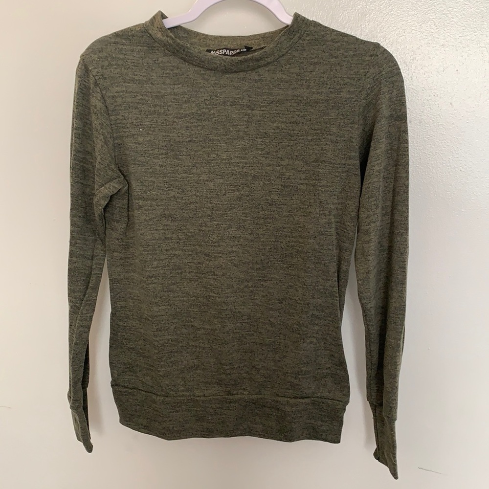 Olive green shirt size small